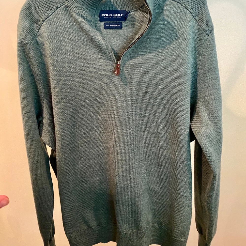 Excellent condition polo golf 3/4 zip men’s Large